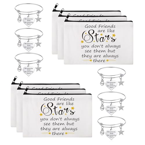 Kenning 12 Pieces Christmas Friends Gifts for Women Friendships Makeup