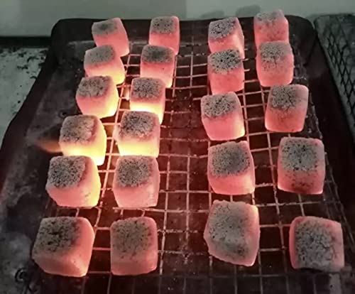 Kings - 20 KG Premium Shisha Kohle Naturkohle Kokosnuss und BBQ - Hochwertige Kokos Coal Briketts für Wasserpfeife… – Bild 7