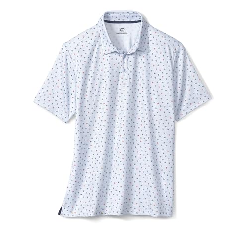 Johnston & Murphy Men's XC4 Print Performance Polo3