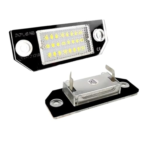 Luz LED para placa matrícula de coche Ford Focus 2 y C-Max paquete de 2 piezas