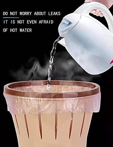 2.6 Gallon Trash Bags, 150 Count Small Trash Can Liners for Bathroom or Livingroom, Blue 2 Gallon Thickly Garbage Bags