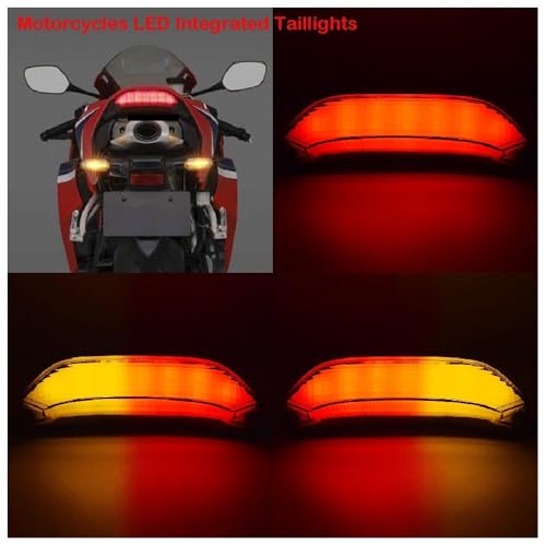Feu arrière de moto CBR600RR pour remplacer les clignotants encombrants du modèle F5