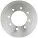 ACDelco Silver Rear Brake Rotor 18A2330A | GM 19261812 Brake Rotors for Select Ford F-250 Super Duty, Ford F-350 Super Duty Truck, and more
