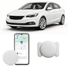 GPS Tracker per Auto Android, Ai-r tag Android, Magnetico Nascosto Localizzatore Gps Senza SIM senza Abbonamento, Auto Localizzatore Compatibile con goo- gle Find My per Bambini Animali (1 bianco)