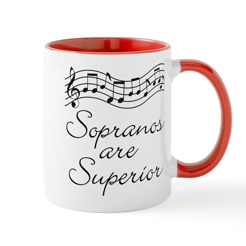 Image of CafePress Soprano Singer Gift Mug 11 oz (325 ml) Ceramic Coffee Mug
