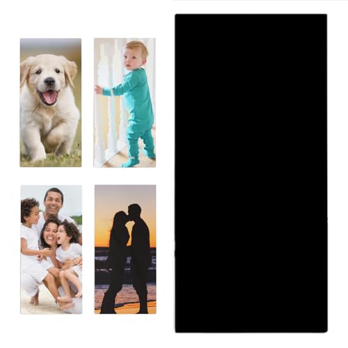 Asudfjgh Custom Soft Hand Towel with Photo Text Logo, Personalized High Water Absorption Washcloth, Gifts for Men Women Kids Adult, Outdoor Quick Dry Washcloth, Black 1PCS, 13.8'x28.7'