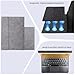 Keyboard Case for Samsung Galaxy Tab S11 Ultra 14.6inch - 7 Colors Backlit Magnetic Trackpad Keyboard, S Pen Holder, Premium PU Leather Cover with Auto Sleep/Wake,Gray