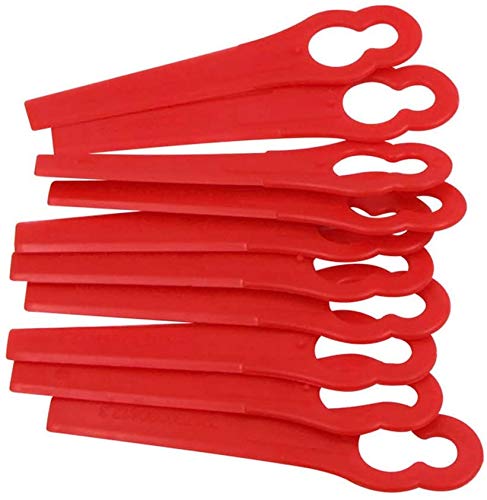 eamqrkt lawn mower replacement grass cutter plastic cutter accessories for garden lawn, 1, 100pcs