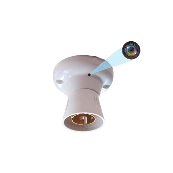 Gameson Socket Bulb Holder Camera CCTV ptz Baby spy 1080p WiFi hideen Surveillance Spy Camera Security Camera
