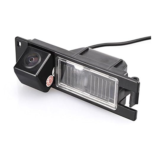 Cámara Sistema de Visión Trasera Coche Cámara de Marcha Atrás con de Visión Nocturna para Opel Astra H Zafira B Corsa D Vectra C Tigra Meriva A Regal Vauxhall Signum Grande Punto Antara