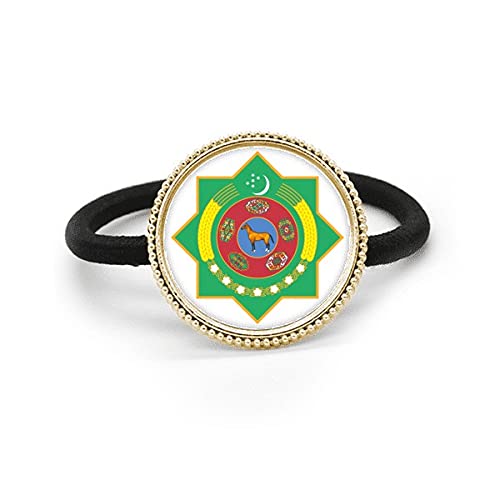 Corbata de pelo de Turkmenistán de metal plateado, el regalo cultural perfecto