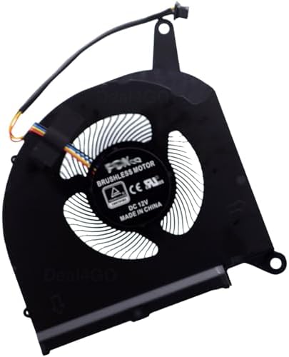 Deal4GO 7mm CPU Cooling Fan Replacement for Gigabyte Aorus 15G 15P 17G KB SB WB XB|Aero 15 OLED 17 HDR XA KB SB XB WB (RTX 20xx GPU)