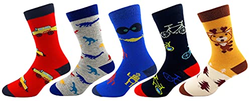 Image of RC. ROYAL CLASS Full Length soft cotton designer socks for kids Boys & Girls (pack of 5 pairs)