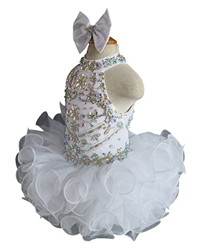 Jenniferwu Infant Toddler Baby Newborn Little Girl's Pageant Party Birthday Dress2