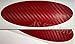 Produktbild 2x 175x69mm Emblem Pflaume Folie (164x63mm) Carbon rot