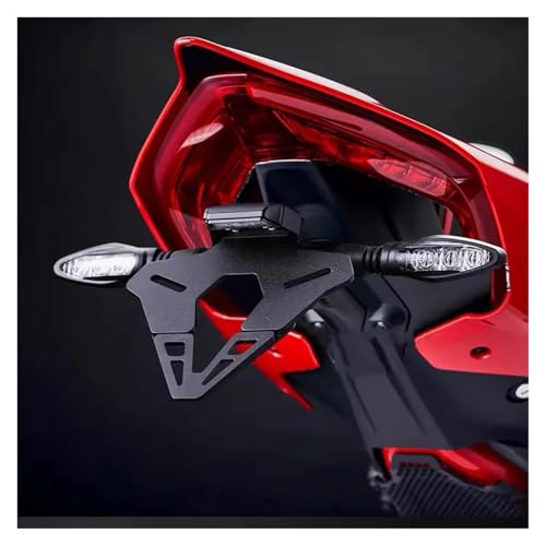 Support de plaque moto pour Ducati Panigale, fixation acier anti-vibration