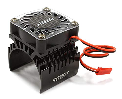 Integy RC 40x40mm High Speed Cooling Fan+Heatsink Mount for 40mm O.D. Motor