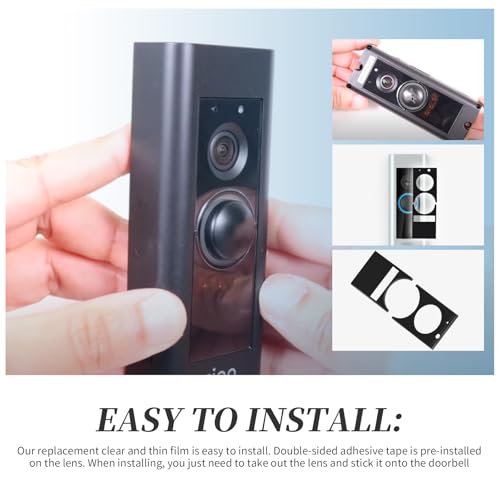 XYgdhqpt Replacement Screen Protector Compatible with Ring Doorbell Pro Older Version(1PCS)