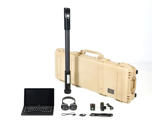 OKM Fusion Professional, Detector de Tesoros Compacto con Tableta y Software visualizador 3D, para búsqueda de Tesoros y detección de cavidades