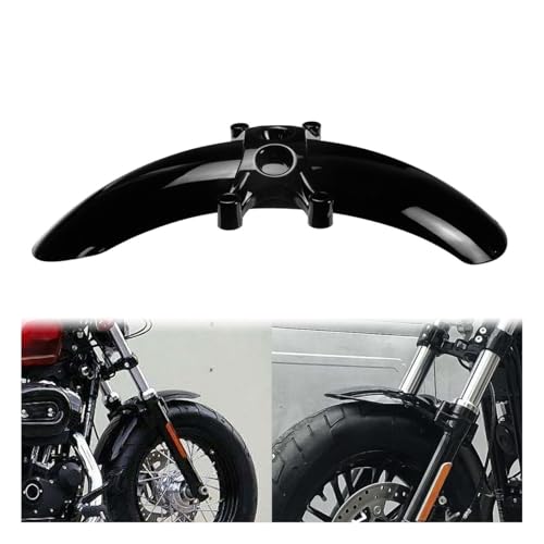 Extension de roue avant moto brillant pour Sportster XL Forty Eight look épuré