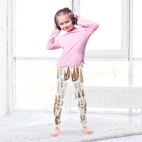 Toddler Girls Leggings Printed Yoga Pants Leggings Foxes Elements for Kids4