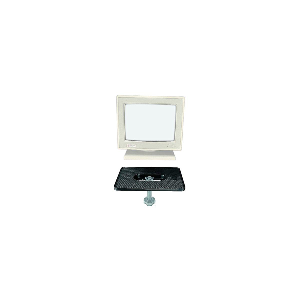 Manfrotto 183 Accessorio Porta Proiettori per Treppiede Foto con Attacco 3/8", Nero Alluminio