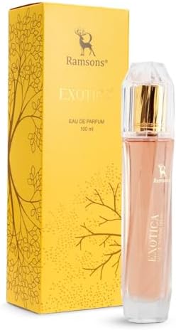 Ramsons - EXOTICA Eau De Parfum | 100 ML | Perfume For Women | TN - Fruity, Green, Plum | MN - Honey, Floral | BN - Amber, Vanillla, Musk | Long Lasting Premium Perfume