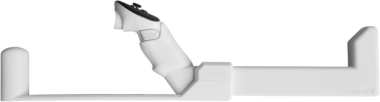 iSTOCK PRO VR Gun Stock Compatible with Meta Quest 2/3/3S - Pro Grade, Light Weight, Highest Mobility, Maximum Stability VR Gun Stock Accessories