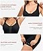Nebility Fajas Colombianas Moldeadoras Shapewear for Women Tummy Control Postpartum Body Shaper Butt Lifter Bodysuit with Zipper Crotch(Black, Large)