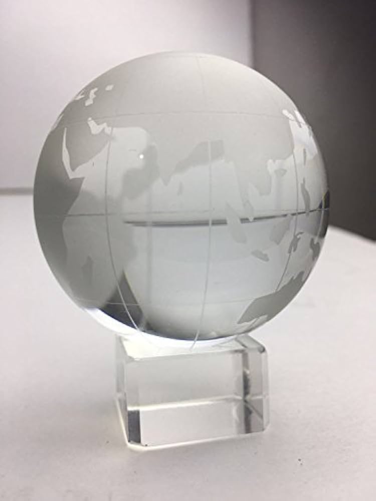 クリスタルボールとアクリルスタンドのセット Amazon.co.jp: Waltz&F クリア地球の水晶玉 クリスタルボール