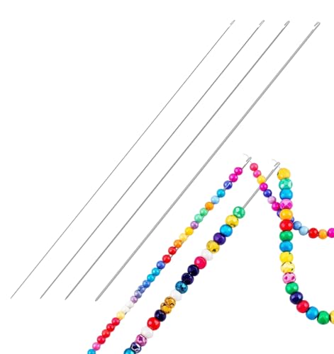 8Pcs Beading Needle, Beads for Jewelry Making Multiple Thickness Styles