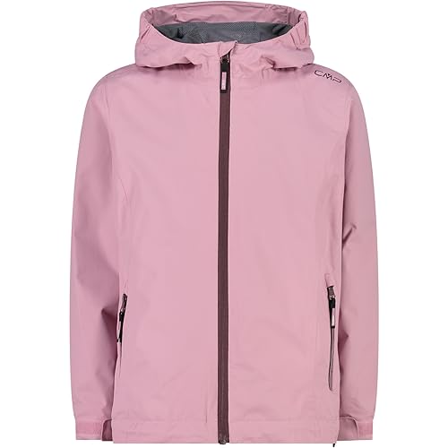 CMP Chaqueta Kid G Con Capucha Fija, Chaqueta Softshell Unisex niños, Morado (Rubor), 110