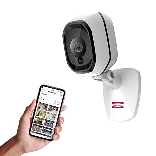 Ray@Home Wireless Home Security Night Vision Camera - IP56 120° View, Indoor Outdoor, Wi-Fi, 1 Battery Powered, 1080p, AWS Cloud, Wall Mount, Free App Provided