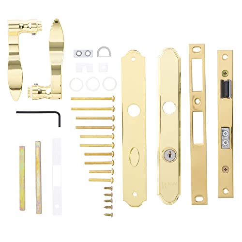 Wright Products Vmt115Pb Serenade Style Mortise Set, Brass #TOP4