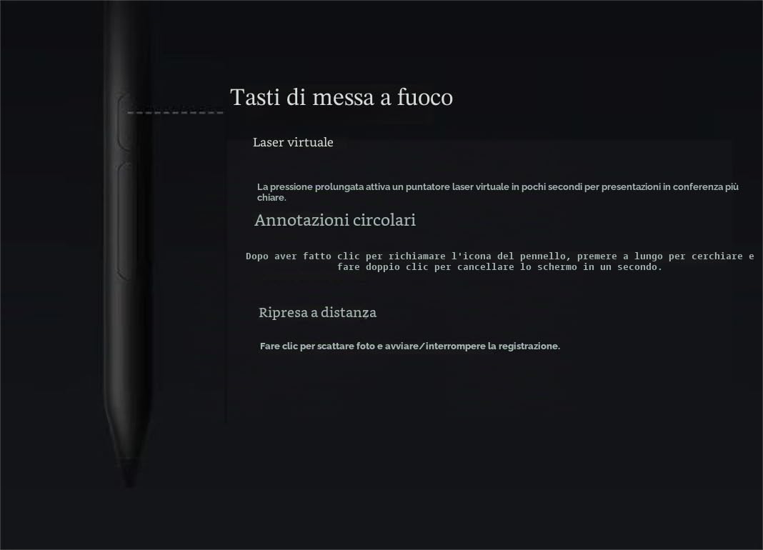 Penna stilo per tablet Xiaomi Pad 6S Pro (2024) da 12,5 pollici Smart Pen originale Lapiz 8192 sensibilità alla pressione 【Non per Mi Pad 6/Mi Pad 6 Pro】 (Smart Pen)