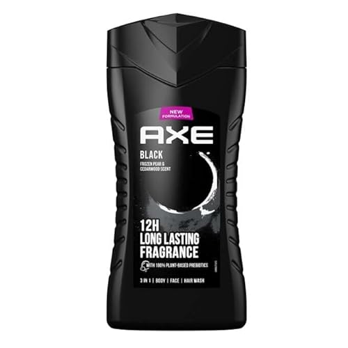 3 x Axe Men Duschgel 3in1 Black - 250ml