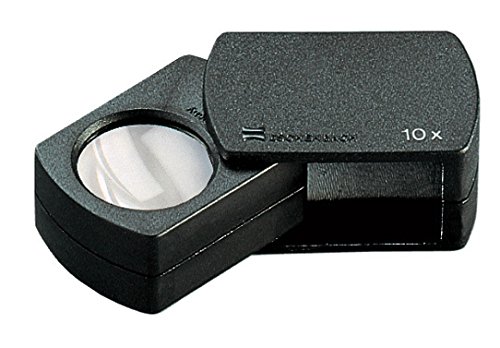 Loupe pliante de poche Eschenbach 110910 grossissement 10x lentille Ø23 mm mini