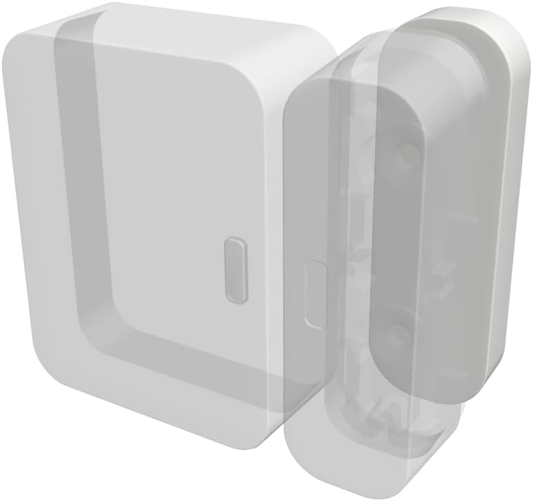 Sensor Riser Compatible with SimpliSafe - DIY Contact Sensor Spacer for SimpliSafe Wireless Home Security Systems, Gate Window Door Motion Sensors (0.25 Inch)