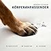 Mora Pets Hundetreppe, Haustiertreppe für Bett und Sofa Hunde Treppe 4 Stufen & teilbar (1 Treppe = 2 Lösungen) rutschfeste, waschbarer Bezug, Hunderampe aus Schwamm