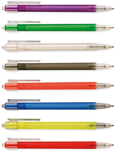 Stylo à bille avec fermeture à clipser. Lot de 100 pièces.