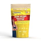 STARWAX THE FABULOUS - Acide Citrique - Détartre les appareils ménagers - Enlève le calcai...