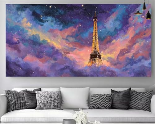 Peinture Diamant Tour Eiffel XXL : Le cadeau créatif idéal pour adulte