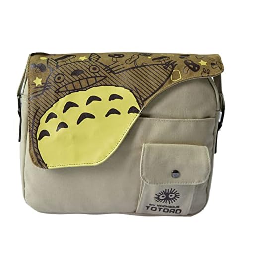 Bolsa tiracolo de anime de lona, bolsa mensageiro fofa, bolsa de ombro feminina, mochila masculina, pochete, 4, One Size