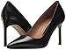 VIA SPIGA Women's Nikole Pump, Black Leather, 8.5 M US