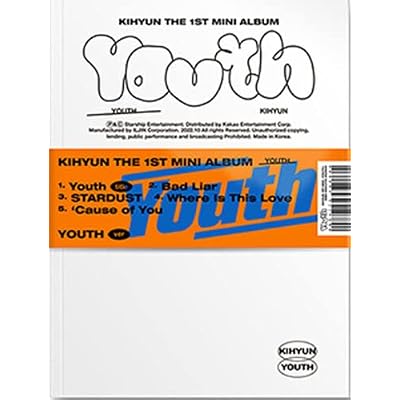 (Pre-Order Benefit) MONSTA X KIHYUN YOUTH 1st Mini Album ( YOUTH Ver. ) K-POP SELAED