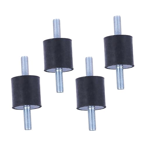 ibasenice Rubber Vibration Damper for Air Conditioner 4pcs 30x30cm Anti-vibration Pads