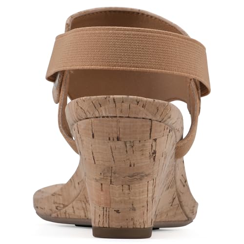 Image of WHITE MOUNTAIN Women's All Good Cork Wedge Sandal