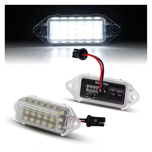 Luces LED Canbus para matrícula trasera de Mitsubishi Lancer 2003-2017 y Evolution X 4