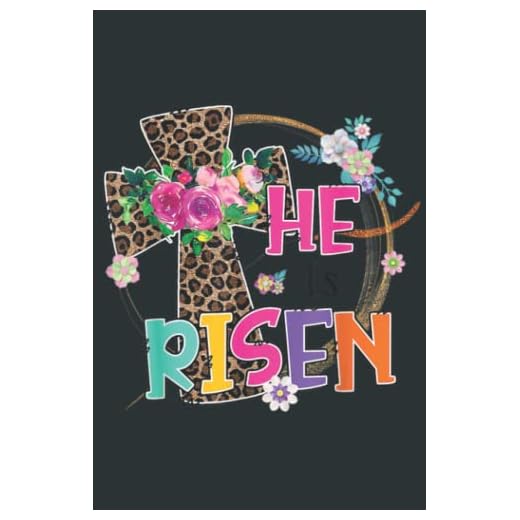 Easter For Christian Teen Girls Mom He Is Risen Leopard: Notebook_Journal_Heart_Journal_Notebook_6x9_inch_100pages.pdf