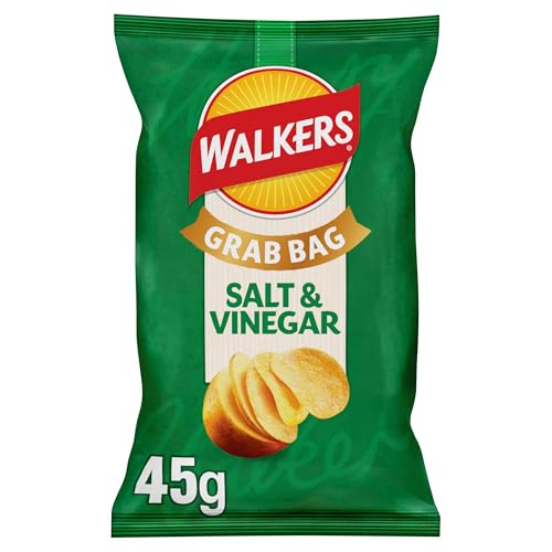 Walkers Crisps Salt & Vinegar 32X45G